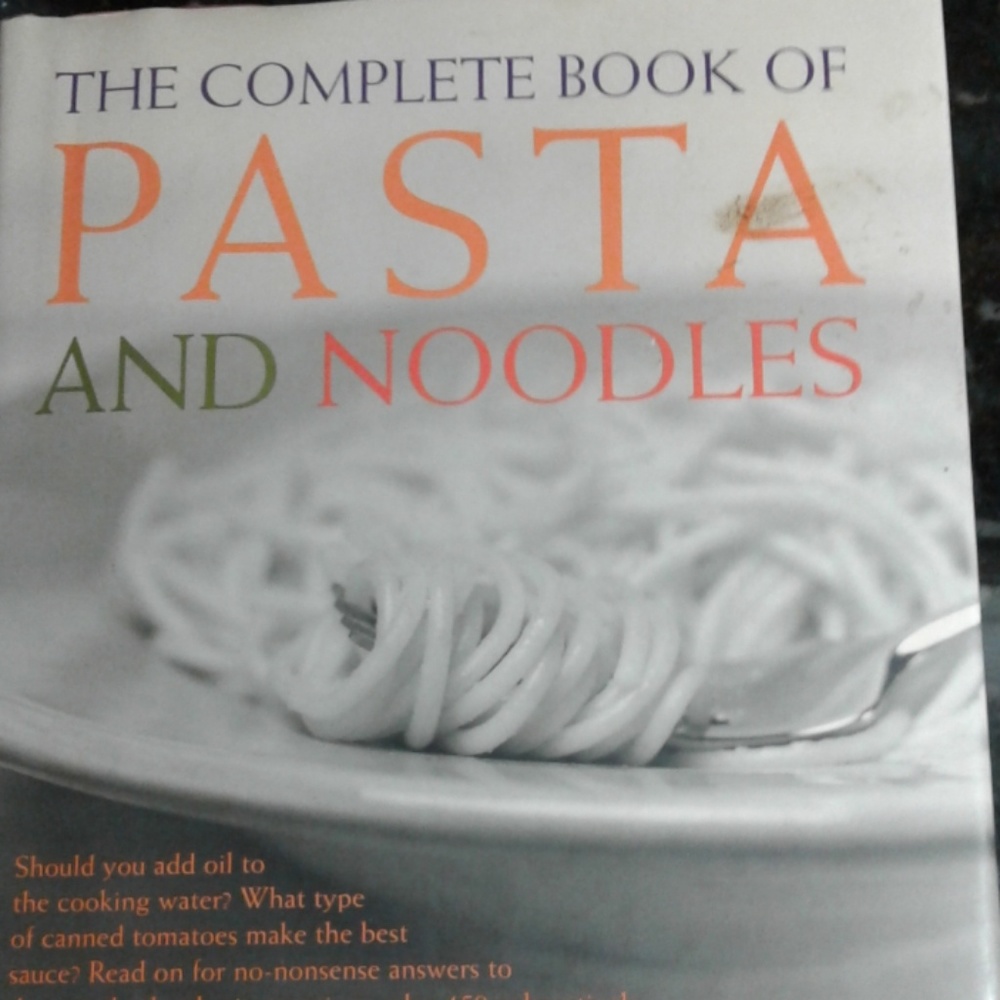 Cook Book the complete book of pasta and noodles